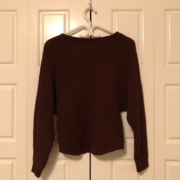 AEO V-neck Burgundy Sweater ❣️ - Picture 5 of 5